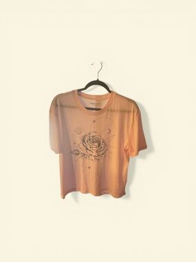 Rebellious One Pink Graphic Short Sleeve Tee